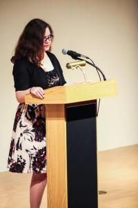 Senior Reading at the Museum of Contemporary Arts, Jacksonville.